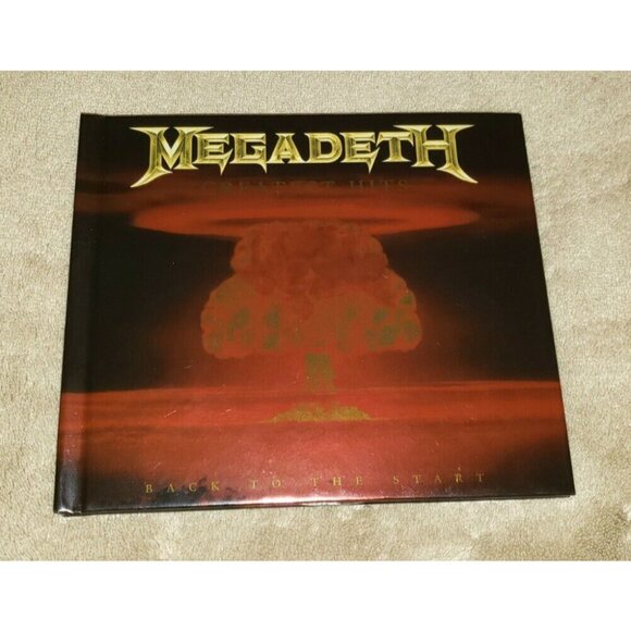 MEGADETH cd/dvd BACK TO THE START limited edition - Picture 1 of 6